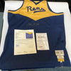 Bill Russell Signed Harlem Rens First African American Team Jersey With JSA COA