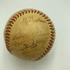 Whitey Ford Pre Rookie 1947 Butler Yankees Minor League Team Signed Baseball JSA