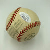 Dick Kazmaier Signed Vintage AL Baseball Heisman Trophy Winner JSA COA