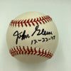 Beautiful John Glenn Single Signed National League Baseball JSA COA NASA