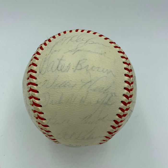 Rare 1967 Detroit Tigers Team Signed American League Baseball 34 Sigs JSA COA