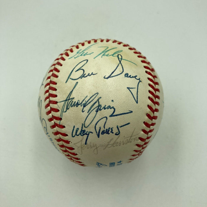 1986 Chicago White Sox Team Signed Baseball Tom Seaver Harold Baines JSA COA