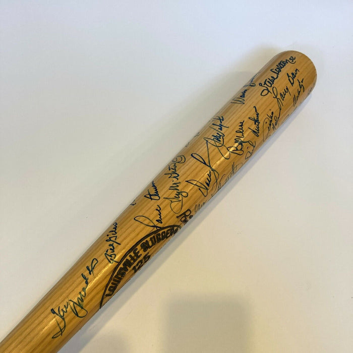 Beautiful 1980 Philadelphia Phillies World Series Champs Team Signed Bat JSA COA