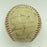 Nice 1949 New York Giants Team Signed National League Baseball 24 Sigs JSA COA