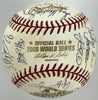2008 Tampa Bay Rays AL Champs Team Signed World Series Baseball Beckett COA