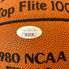 1979–80 UCLA Bruins NCAA Champs Team Signed Official Final Four Basketball JSA