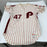 Larry Anderson Bruce Ruffin Game Used Philadelphia Phillies Jersey MEARS A10