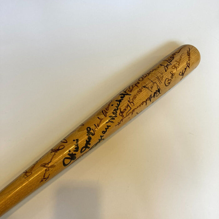 1968 All Star Game Team Signed Game Issued Bat Willie Mays Hank Aaron JSA COA