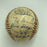 1962 New York Yankees W.S. Champs Team Signed Baseball Mickey Mantle JSA COA