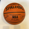 1972-73 New York Knicks NBA Champs Team Signed NBA Game Basketball JSA COA