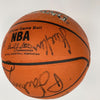 1997-98 Chicago Bulls NBA Champs Team Signed Game Basketball The Last Dance JSA