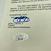 1998 New York Yankees World Series Champs Team Signed Baseball Jeter JSA COA