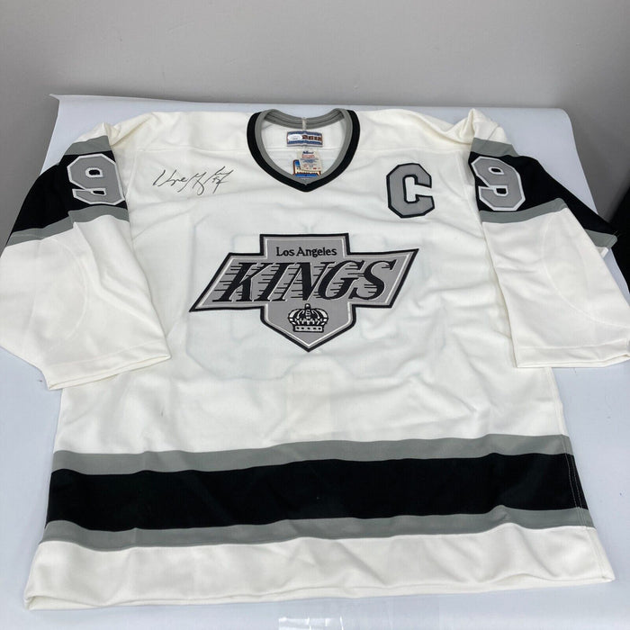 Wayne Gretzky Signed Los Angeles Kings Authentic Game Model CCM Jersey JSA COA