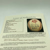 1998 New York Yankees World Series Champs Team Signed W.S. Baseball With JSA COA