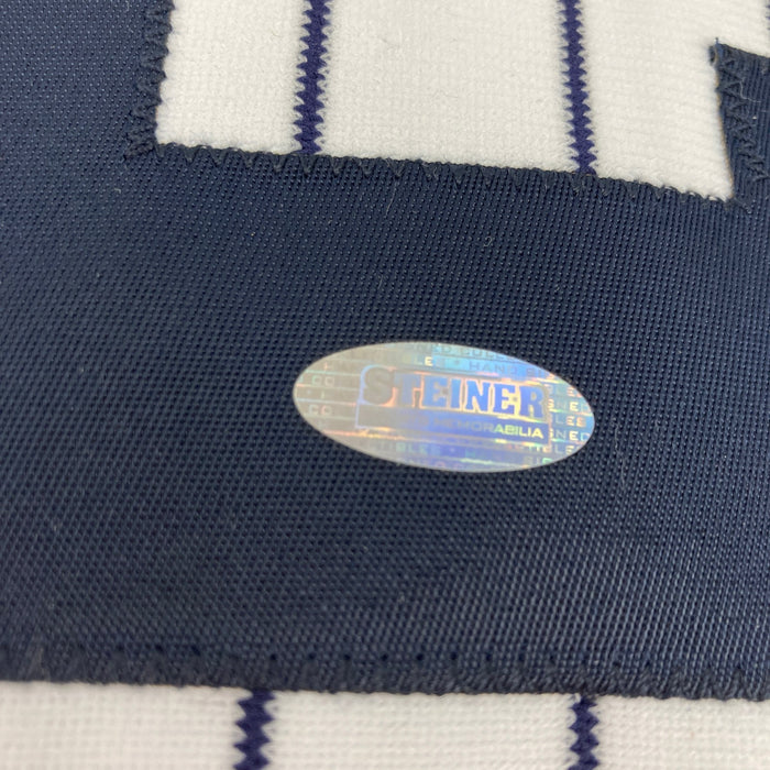 Derek Jeter Signed 2001 New York Yankees Majestic Game Jersey Steiner & JSA COA