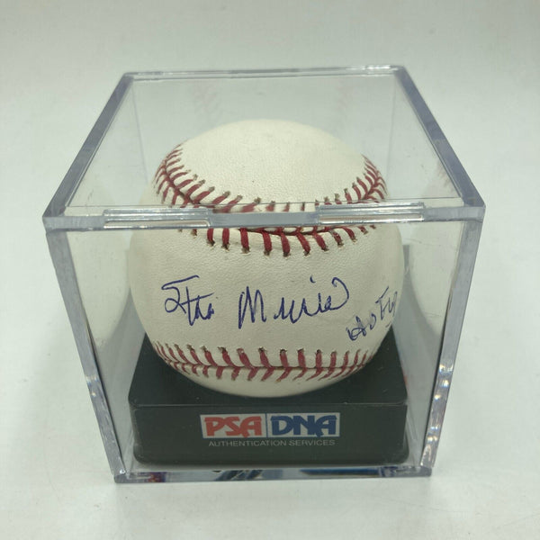 Stan Musial HOF 1969 Signed Baseball PSA DNA Graded 10 GEM MINT