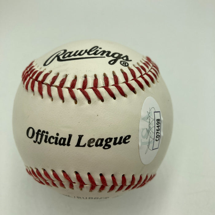 Smokey Robinson Signed Rawlings Official League Baseball JSA COA Celebrity