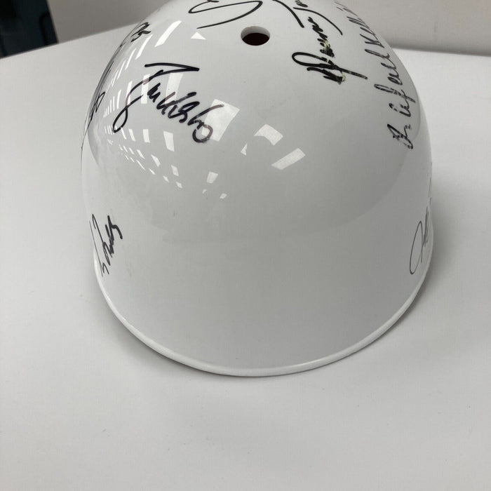 1995 Atlanta Braves W.S. Champs Team Signed World Series Helmet 23 Sigs JSA COA