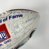 1989 HOF Induction Signed Football 45 Sigs Johnny Unitas Bart Starr Landry JSA