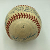 1951 Yankees World Series Champs Team Signed Baseball Mickey Mantle Rookie JSA
