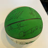 1990's Boston Celtics Team Signed Spalding Basketball