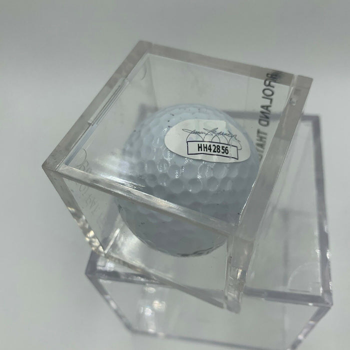 Roland Thatcher Signed Autographed Golf Ball PGA With JSA COA