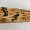 Beautiful Hall Of Fame Multi Signed Baseball Bat Kirby Puckett JSA COA