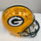 Bart Starr Brett Favre & Aaron Rodgers Signed Green Bay Packers Helmet JSA COA