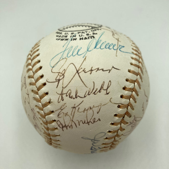 1975 New York Mets Team Signed National League Baseball Tom Seaver PSA DNA COA