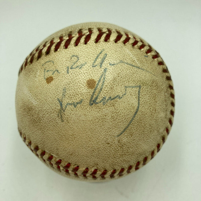 President John F. Kennedy Single Signed Baseball 1961 First Pitch JFK PSA DNA