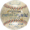 George Sisler Single Signed 1920's Official American League Baseball PSA DNA COA