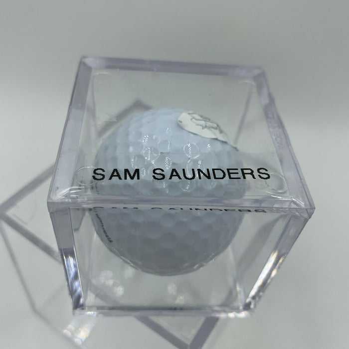Sam Saunders Signed Autographed Golf Ball PGA With JSA