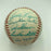 1987 Atlanta Braves Old Timers Day Hall Of Fame Multi Signed Baseball JSA COA