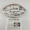 Super Bowl MVP Signed Football 21 Sigs Bart Starr Joe Montana Jerry Rice PSA DNA