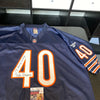 Gale Sayers Signed Chicago Bears Jersey "To Harry Caray Restaurant" JSA COA