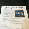 Walter Payton Signed Heavily Inscribed Chicago Bears Career STAT Helmet PSA DNA