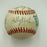 1977 NY Yankees World Series Champs Team Signed Baseball Thurman Munson JSA COA