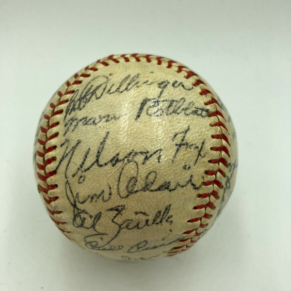 1951 Chicago White Sox Team Signed Autographed Baseball With Nellie Fox