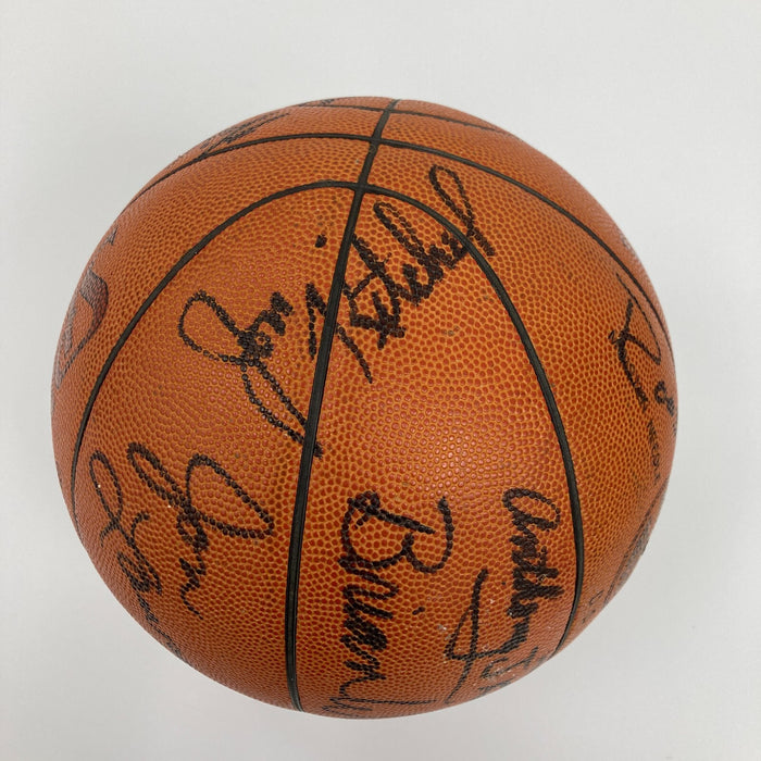 1980-81 Purdue Boilermakers NCAA Team Signed Vintage Basketball