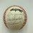 1957 Brooklyn Dodgers Final Season Team Signed Baseball Sandy Koufax JSA COA
