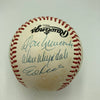1957 Brooklyn Dodgers Final Season Team Signed Baseball Sandy Koufax JSA COA
