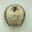 1996 Atlanta Braves NL Champs Team Signed Mickey Mantle Day Baseball JSA COA