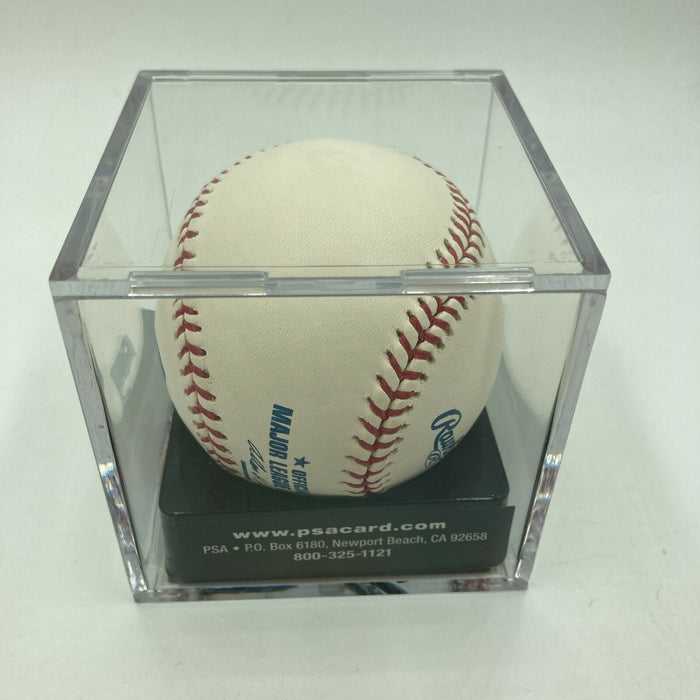 Rare Willie Mays PSA DNA Graded Gem Mint 10 Signed Major League Baseball