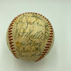 1963 Los Angeles Dodgers World Series Champs Team Signed Baseball Koufax JSA COA