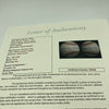 Mint Mickey Charles Mantle Signed American League Baseball JSA COA