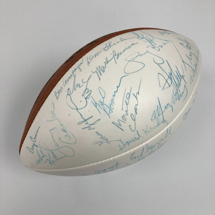 Vintage 1972 Miami Dolphins Super Bowl Champs Team Signed Football (30+) JSA COA