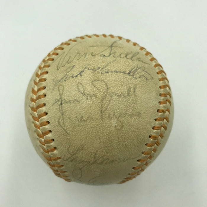 1969 Cleveland Indians Team Signed Autographed American League Baseball