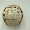 1933 Inaugural First Ever All Star Game Team Signed Baseball PSA DNA COA