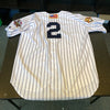 Derek Jeter Signed 2001 World Series New York Yankees Game Model Jersey JSA COA