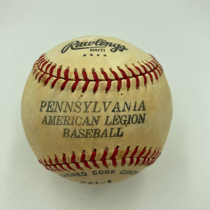 Stan Coveleski Single Signed Baseball Beckett COA